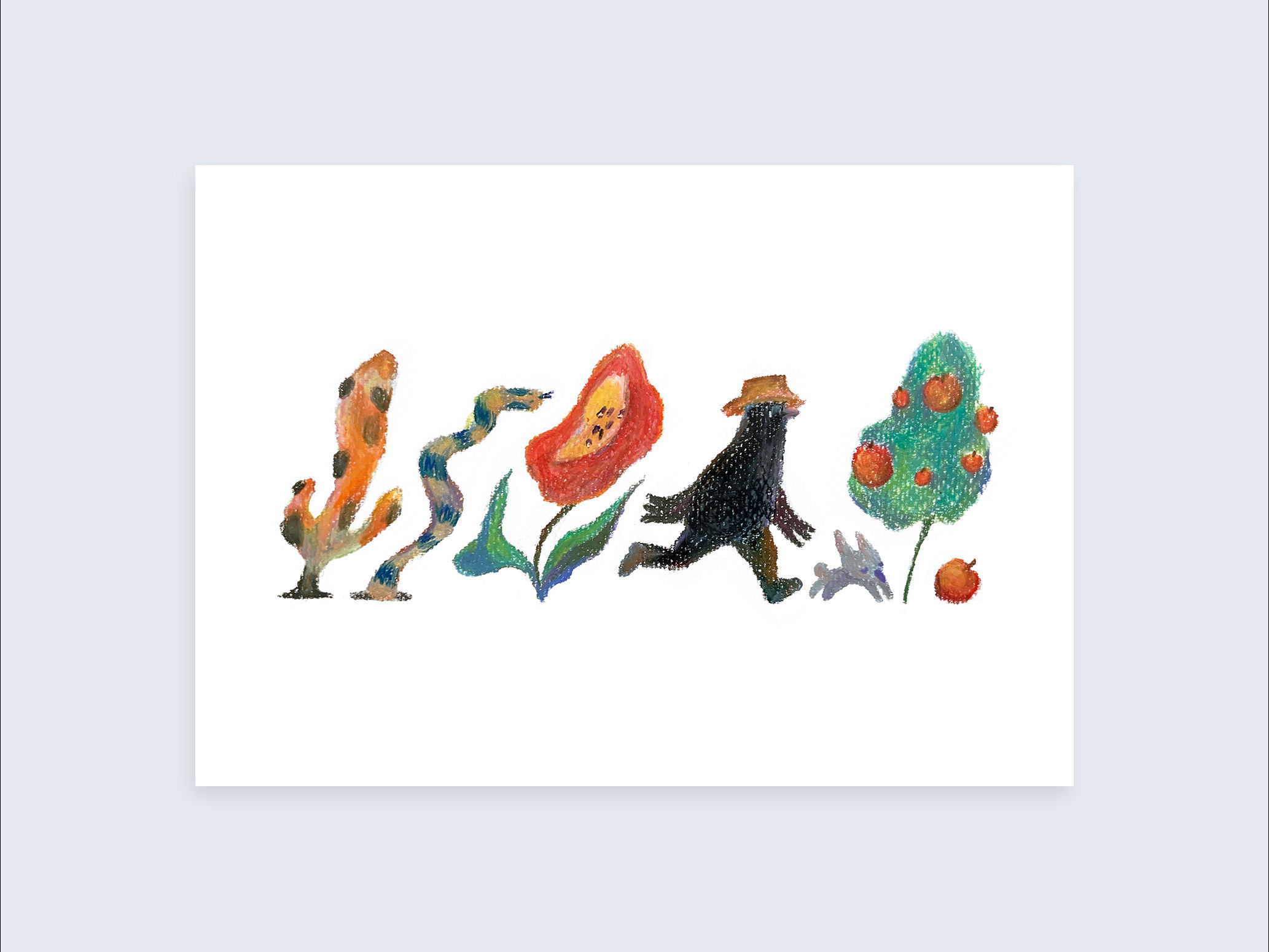 Keep on Moving - art print