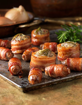 Doldurulmuş Bacon Rolls
