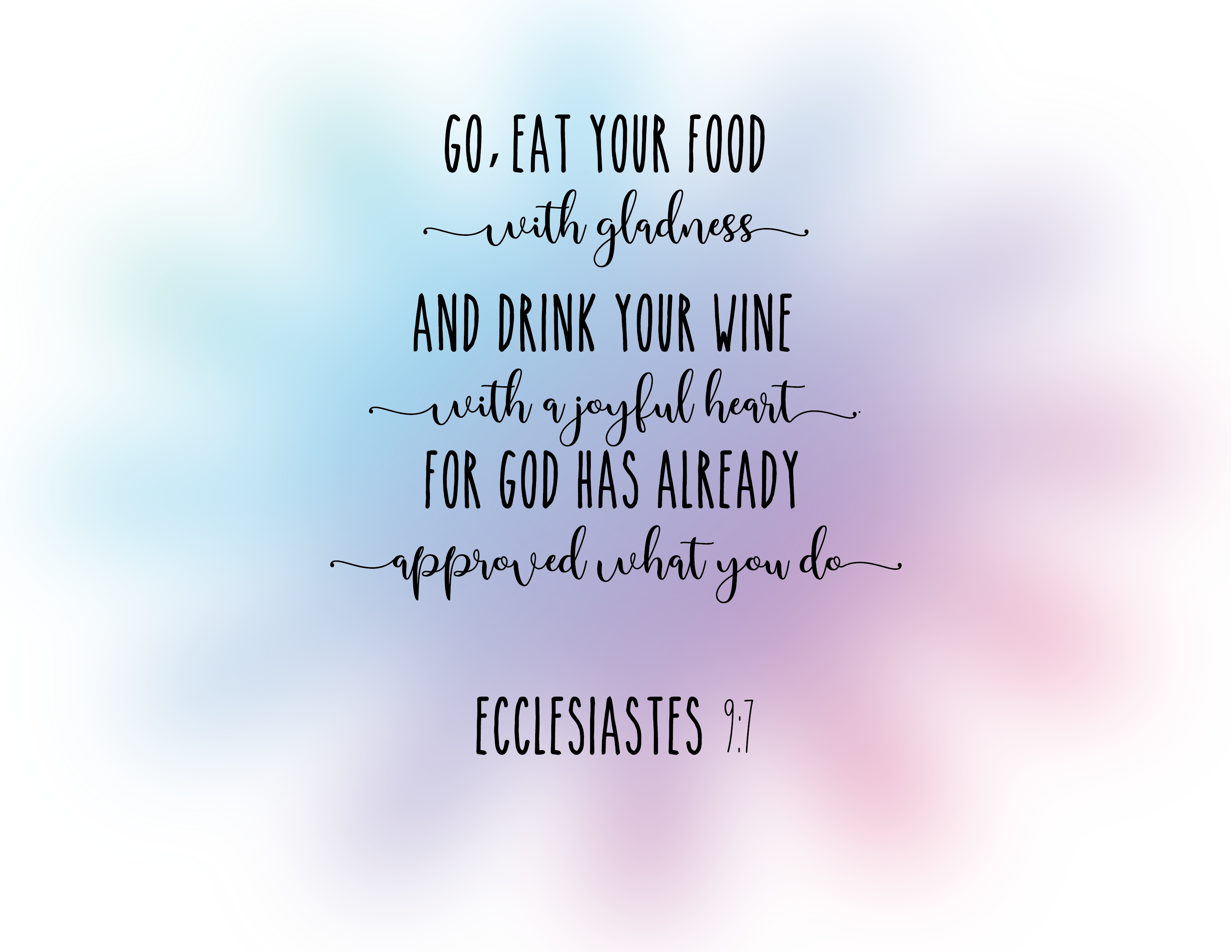 Bible Verse Word Art