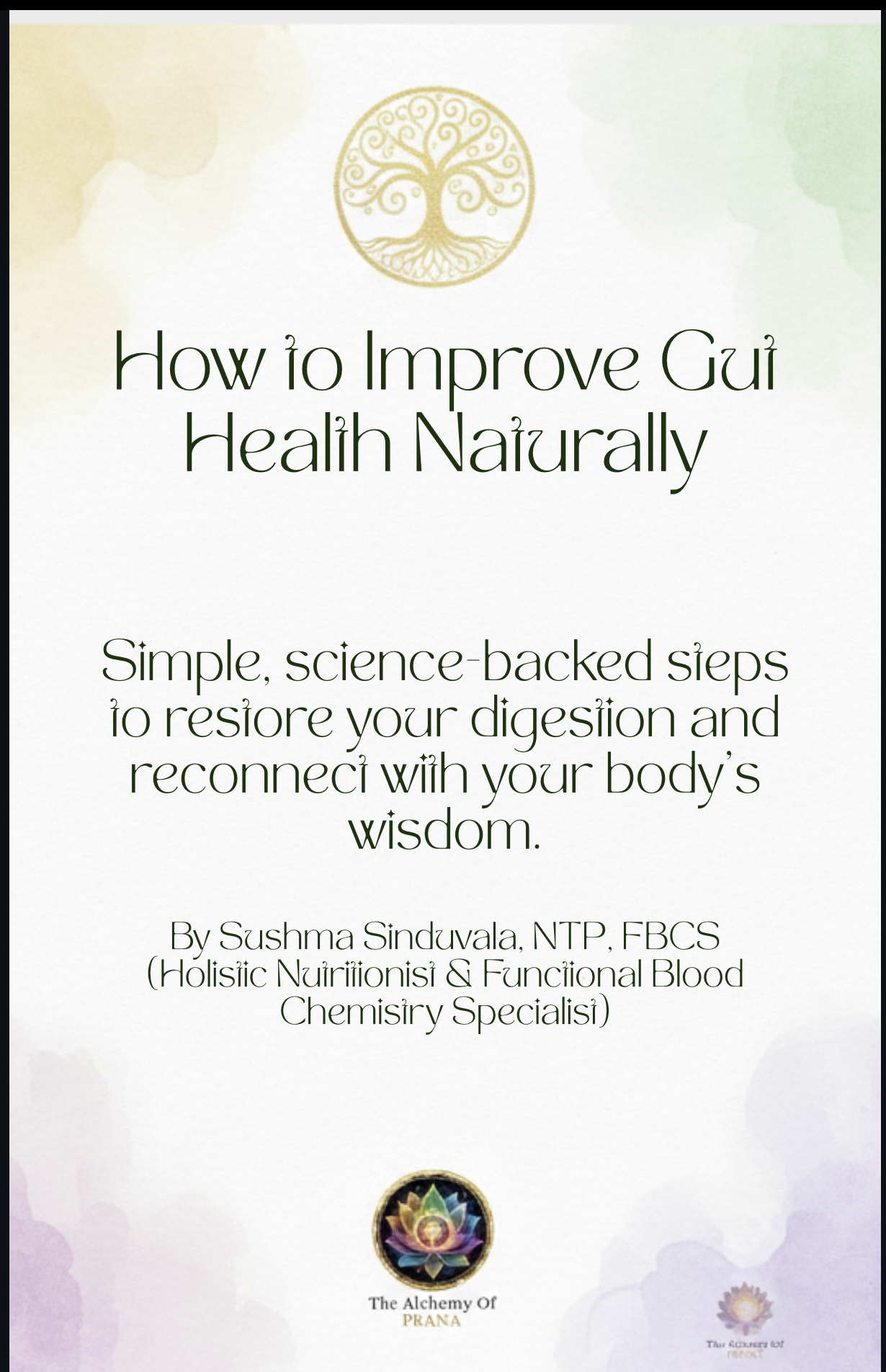 how to heal gut naturally ebook guide
