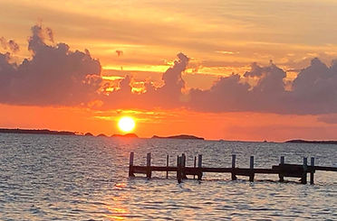 sunset over water:dock.jpg