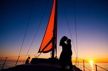 Couple On Sailboat (painting) copy_edite