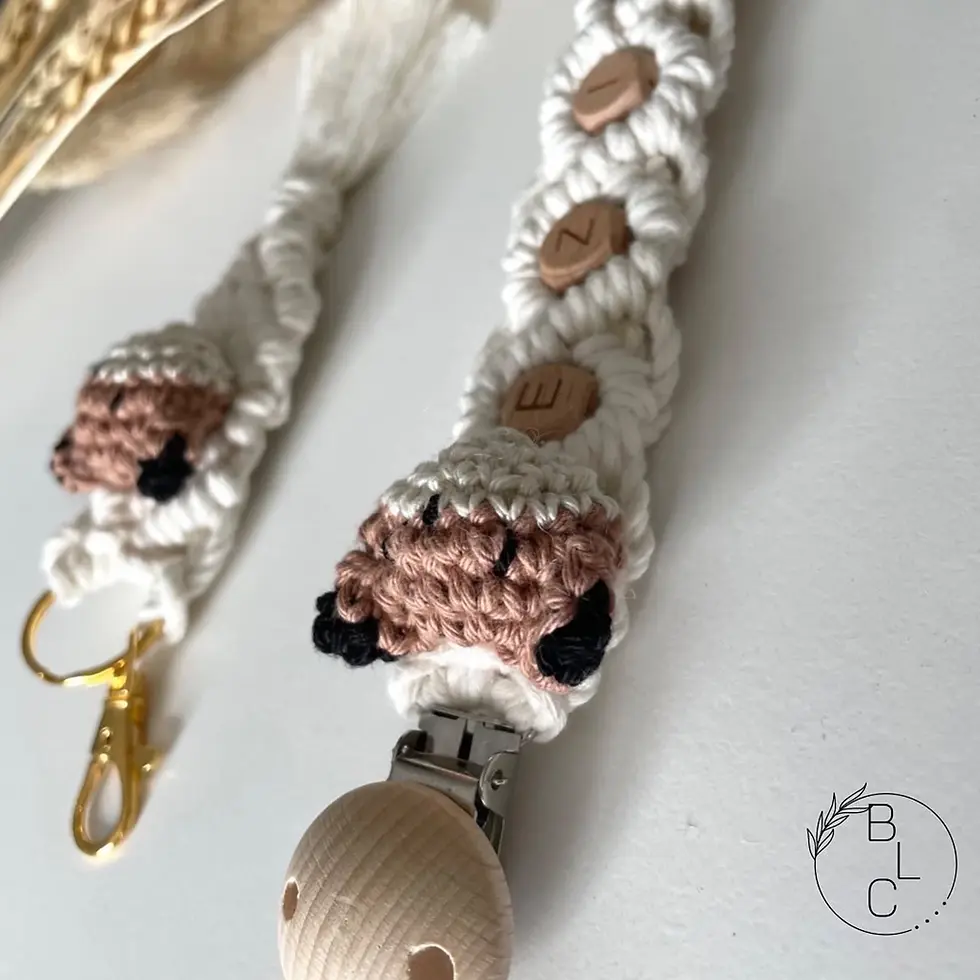 Miniature : Attache sucette animaux