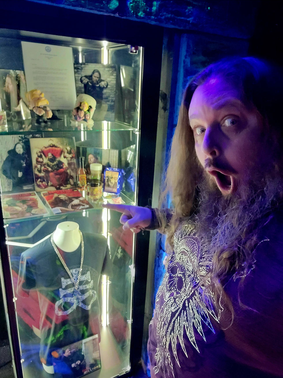 Brimstone Exhibit at Halloween Museum
