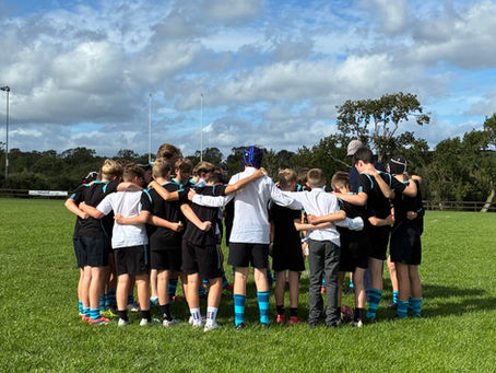 1st Year Boys' rugby match against East Glendalough