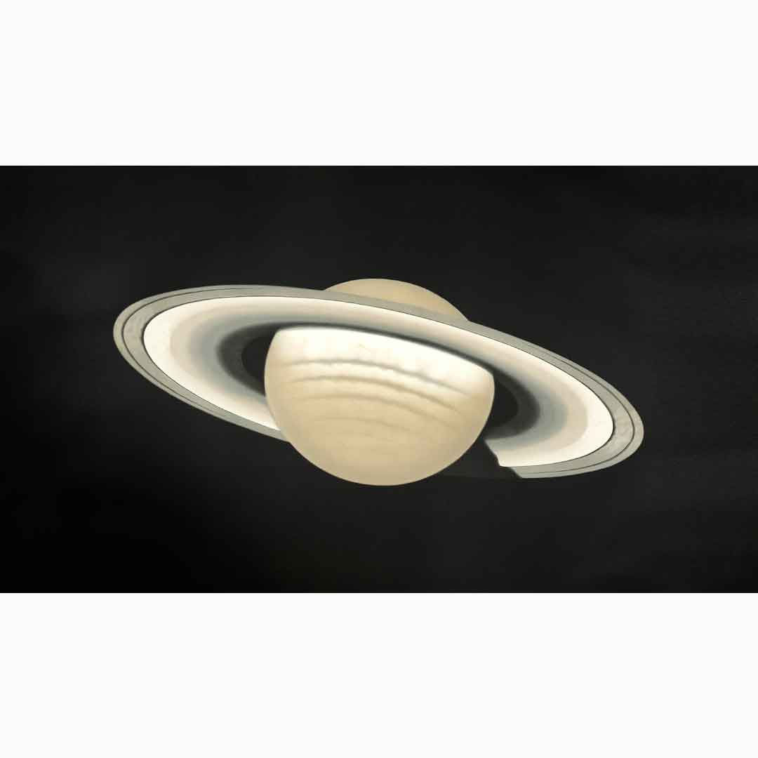 The planet Saturn. November 30th, 1874, at 5:30pm