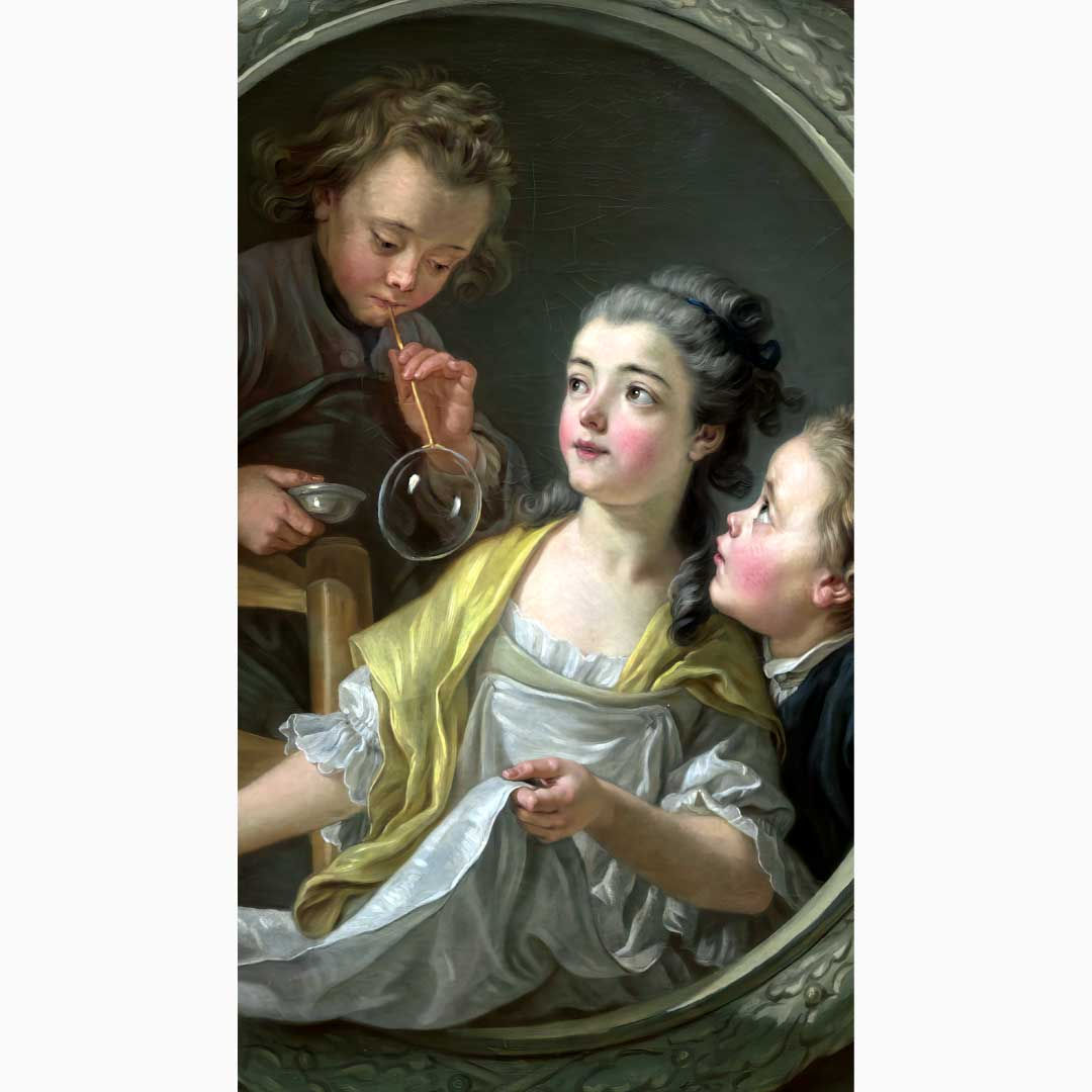 Soap Bubbles by Charles Amédée Philippe Van Loo