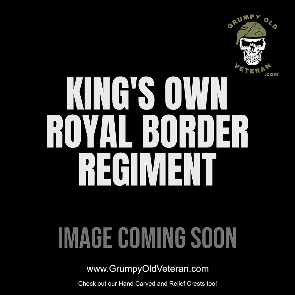 Kings Own Royal Border Regiment 3D Printed Regimental Crest