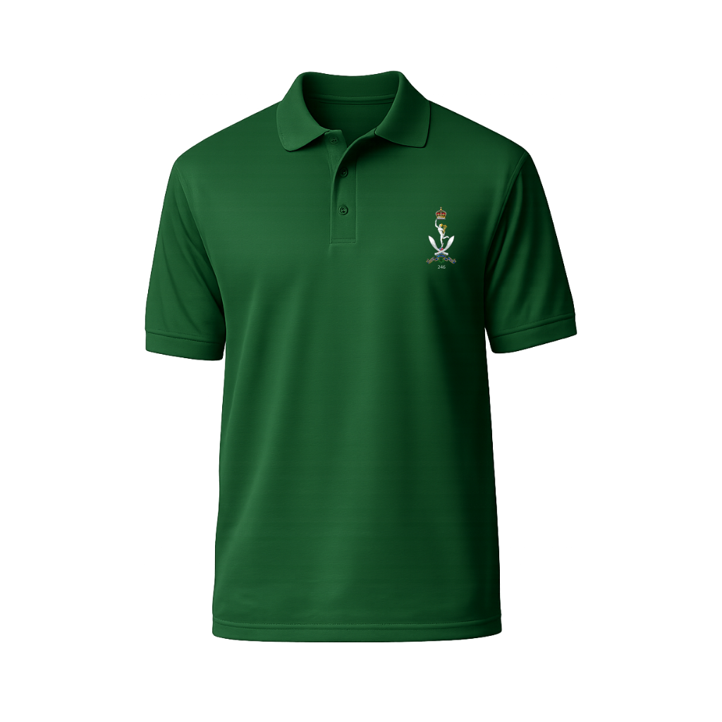 1SR - Embroidered Classic Cotton Polo Shirt