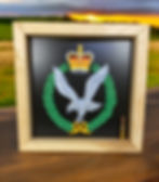 Army Air Corps (AAC) Natural Wood Effect Frame