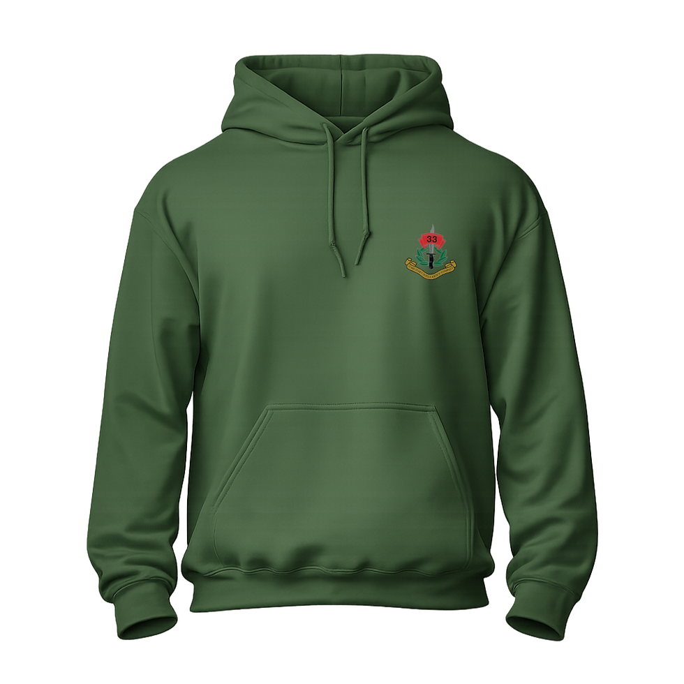 Thumbnail: 3MI - Embroidered Cotton Fleece Hoodie