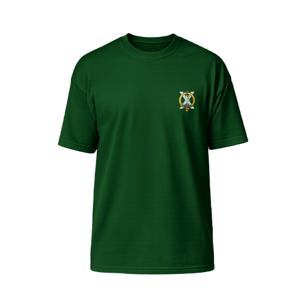 32SR - Embroidered Cotton T-Shirt