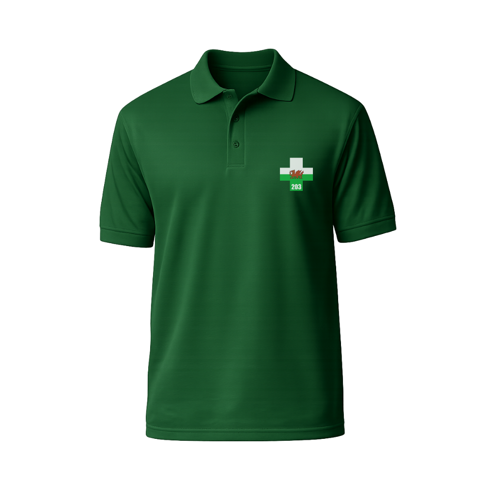 203 MMR - Embroidered Cotton Polo Shirt