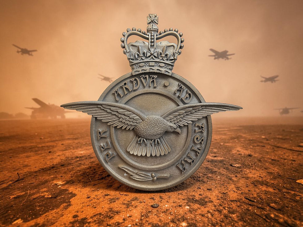 Thumbnail: Royal Air Force | 3D Printed Military Crest