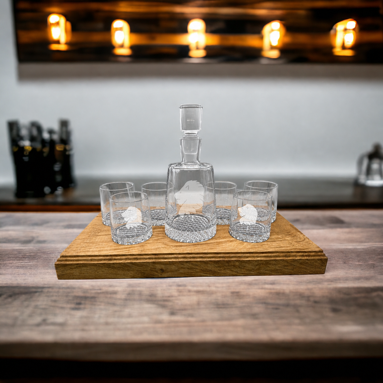 1 CS Bn REME - Whisky Decanter Set