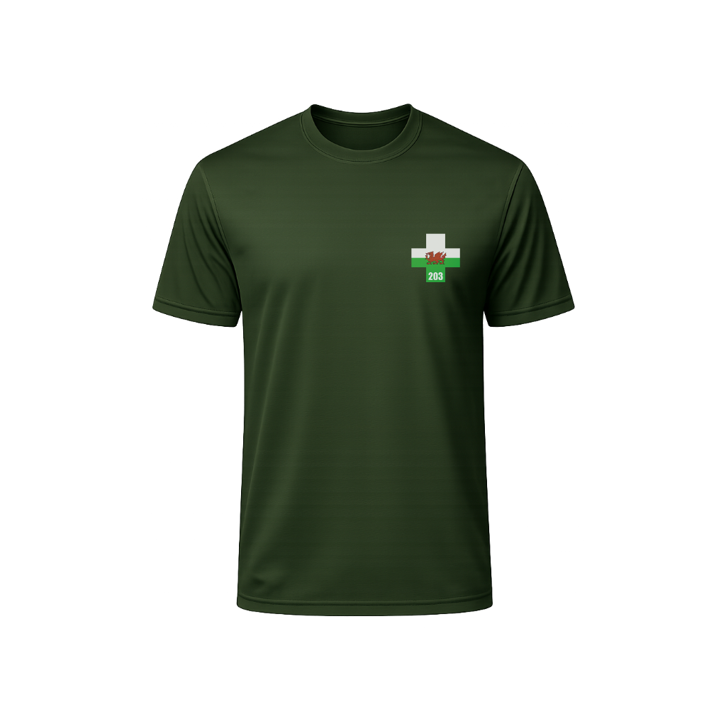 203 MMR - Embroidered Performance T-Shirt