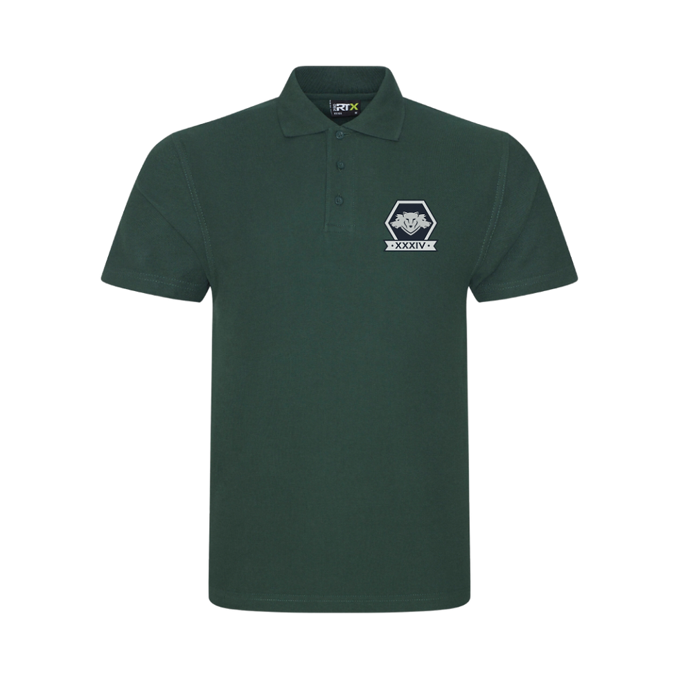 Thumbnail: 3MI - Embroidered Classic Polo Shirt