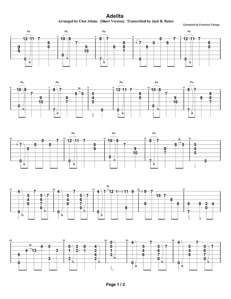 Adelita by Chet Atkins