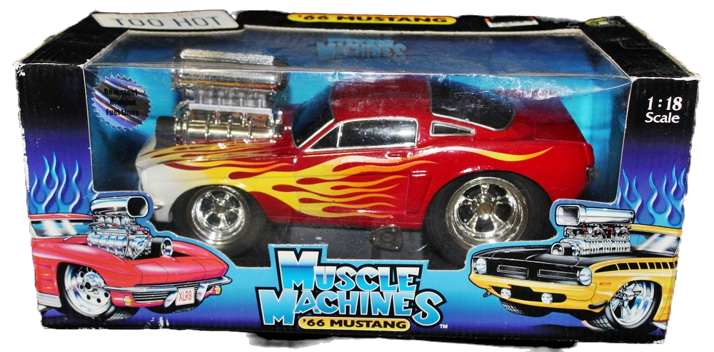 Muscle Machines '66 Mustang Diecast Toy