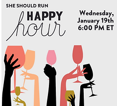 She Should Run Happy Hour Connects Women Considering Elected Office