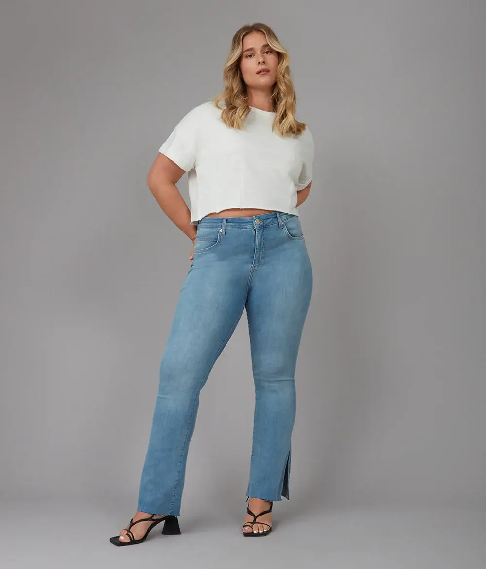 Lola Jeans: BILLIE-DS High Rise Bootcut Jeans