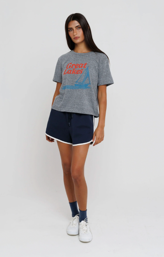 Sunny Somewhere : Great Lakes Sailboat Tee
