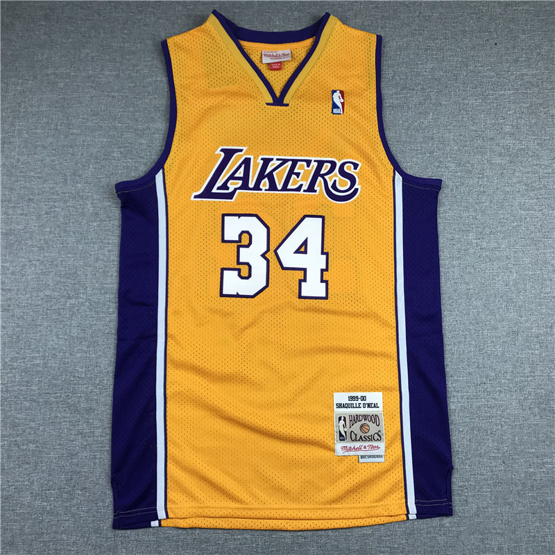 Miniatura: Lakers Johnson 33 Vintage Jersey Basketball Tank Top