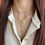 Thumbnail: Vintage Crescent Star Combination Necklace | 925 Sterling Silver
