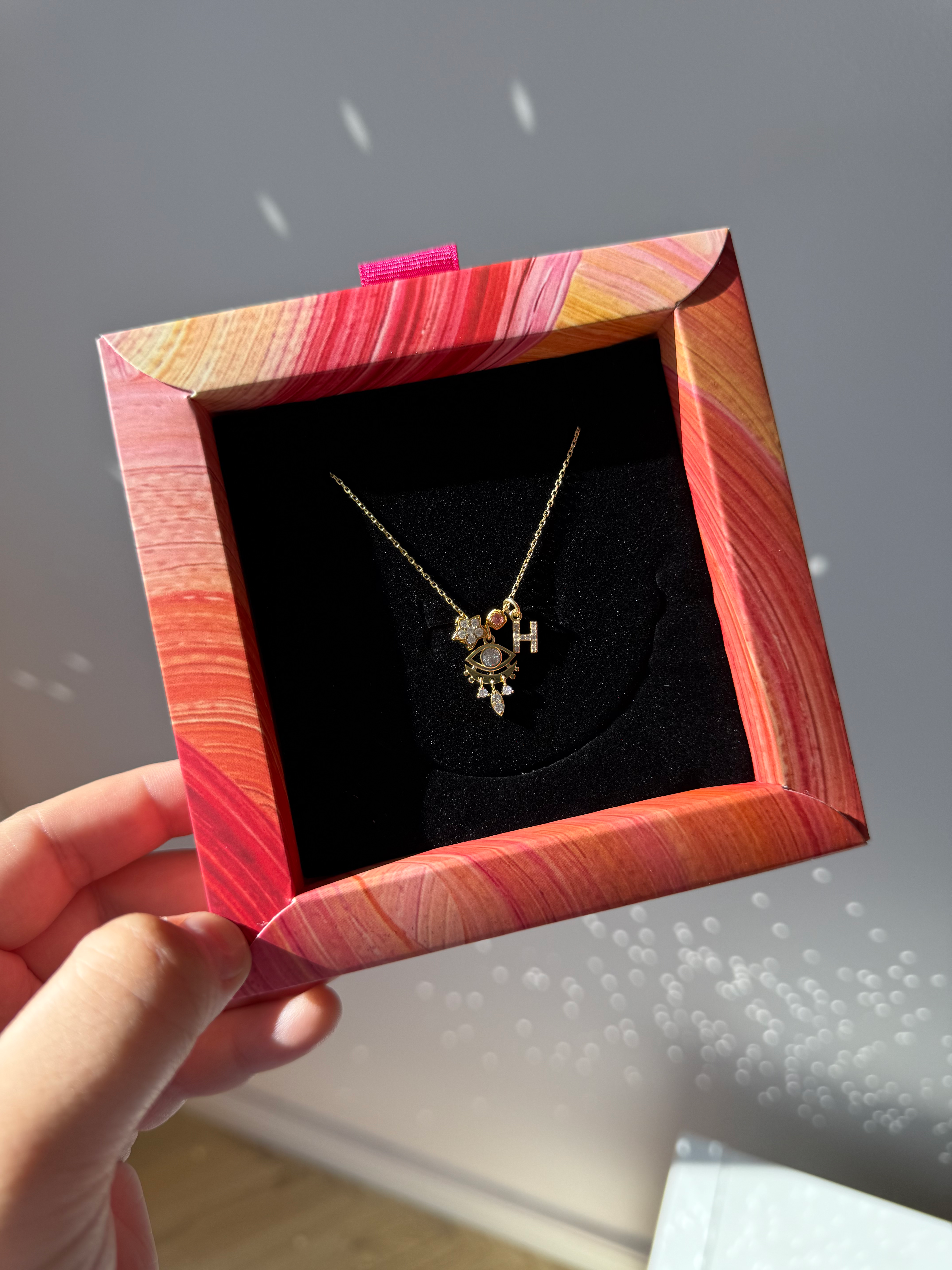 Çoklu Charm Kolye | 925 Ayar Gümüş