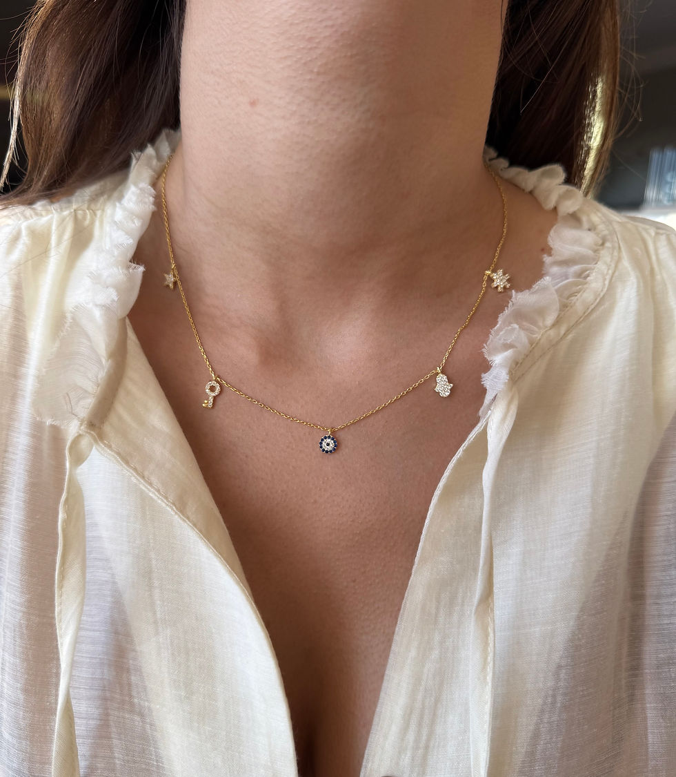 Şans Charm Kolye | 925 Ayar Gümüş