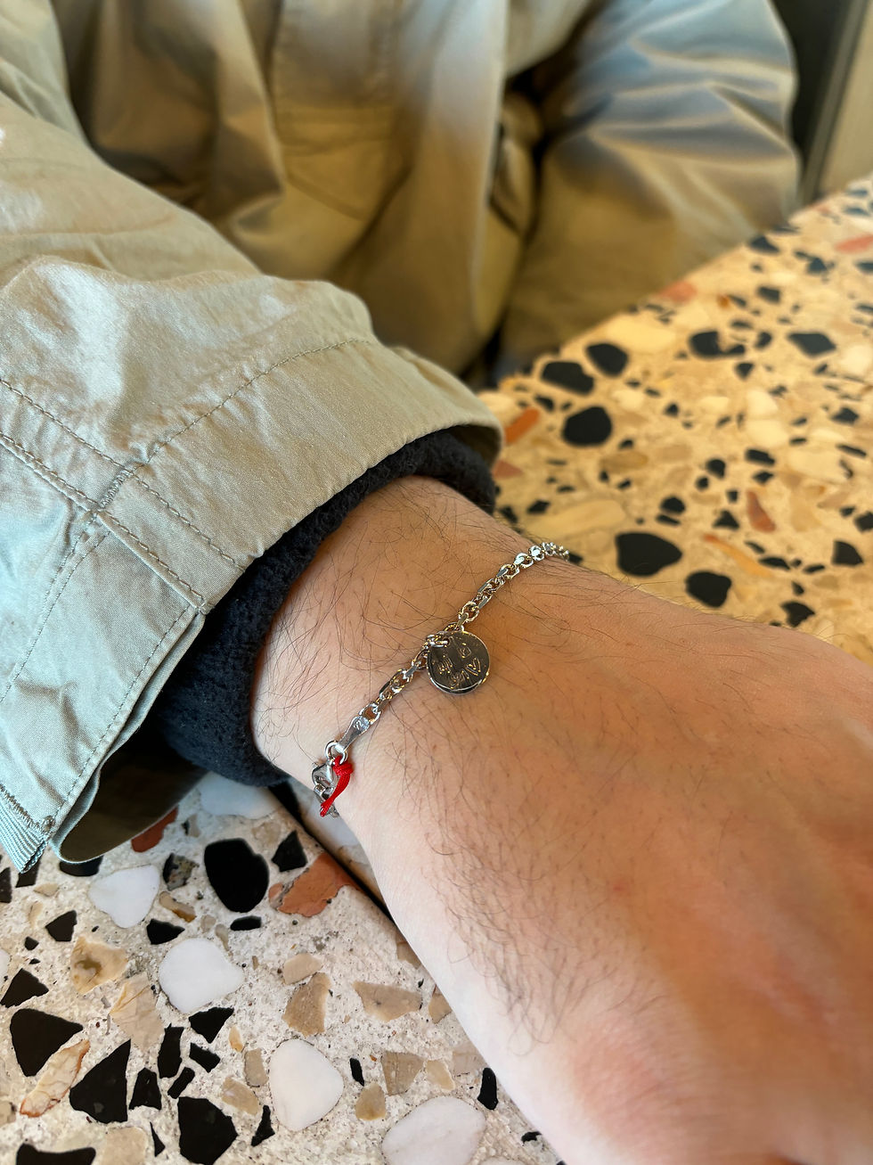 Thumbnail: Unisex Photo/Handwriting Printed Bracelet | 925 Sterling Silver