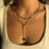 Thumbnail: Customizable Star Plate Elevator Chain Necklace | 925 Sterling Silver