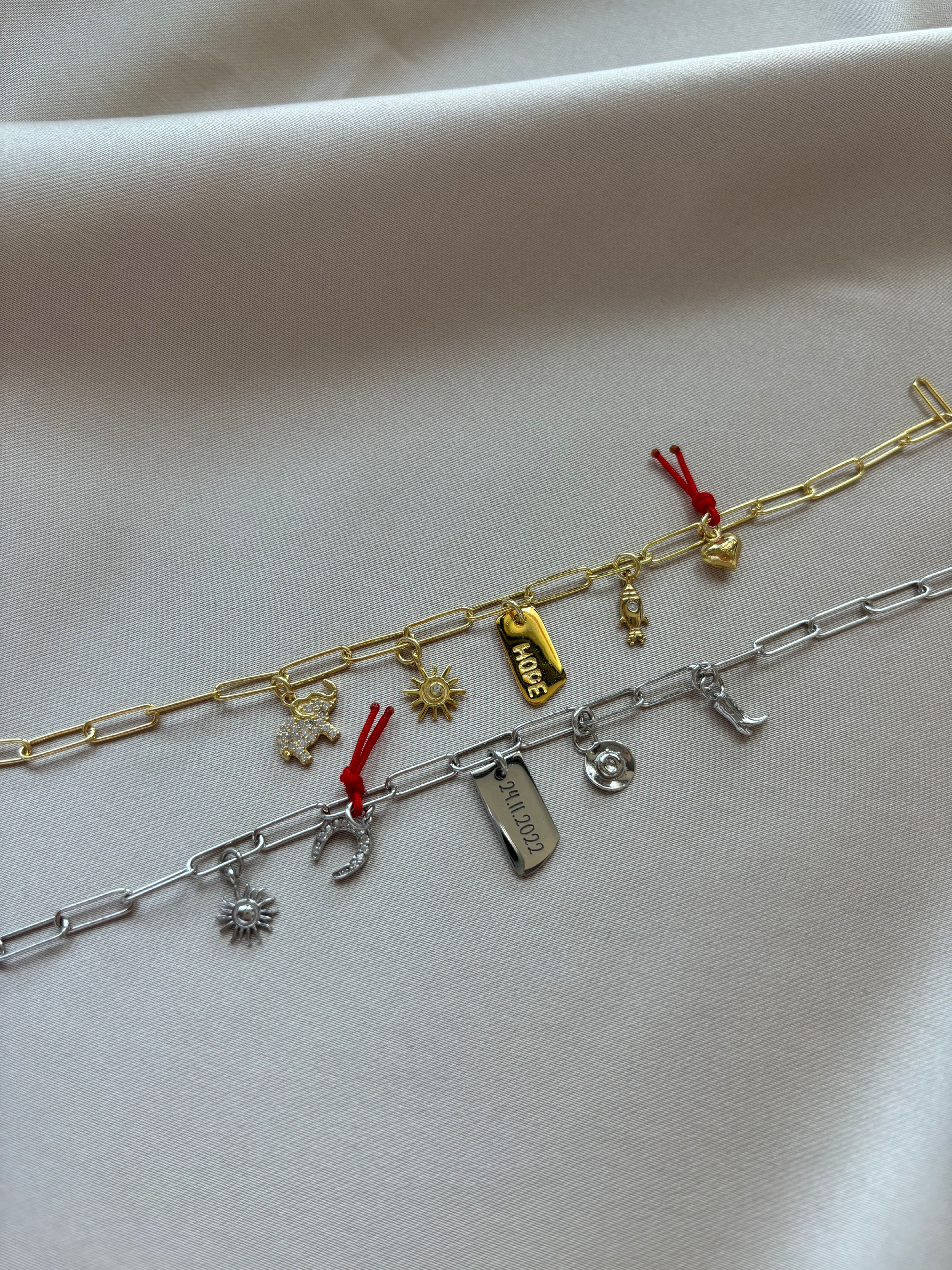 Create Your Bracelet with 5 Charms of Your Choice🤩 | 925 Sterling Silver