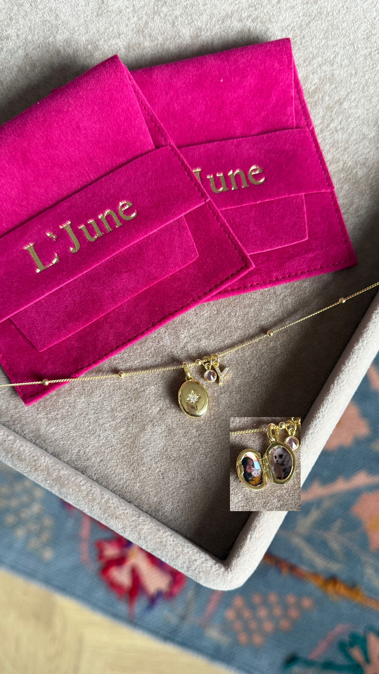 Açılabilir Fotoğraflı Taşlı Pusula Yıldız Kapaklı Kolye | 925 Ayar Gümüş