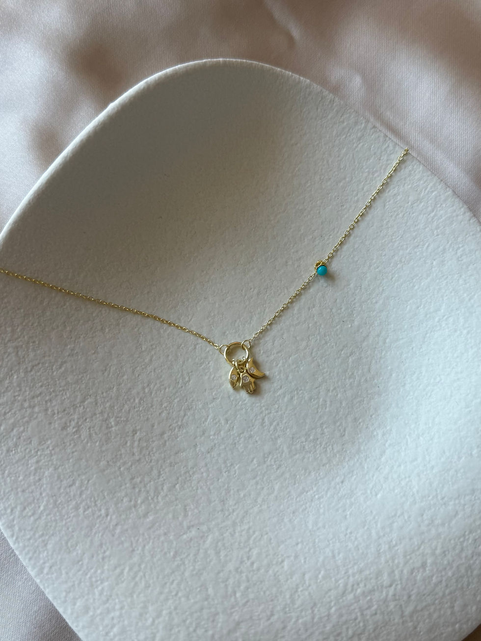 Şans&Bereket Sembol Kolye | 925 Ayar Gümüş