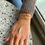 Thumbnail: Red / Navy Blue Enamel Bracelet | 925 Sterling Silver
