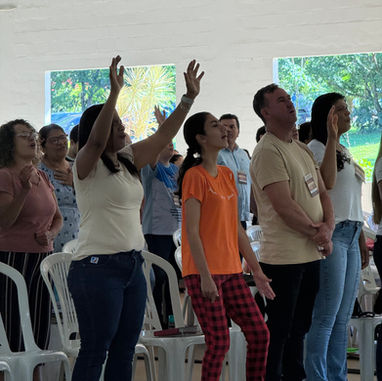 Retiro da Intercessão, Visitas, Louvor e Audiovisual 16 e 17/02