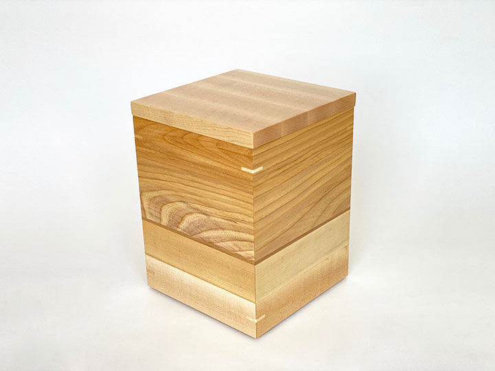 Thumbnail: Beautiful Elm and Maple Cremation Urn