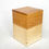 Thumbnail: Cherry and Maple Cremation Urn with Nesting Keepsake Tray