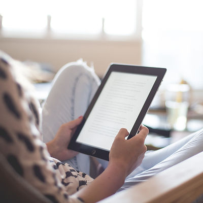 Girl with Tablet