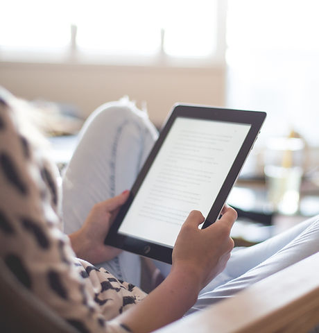 Girl with Tablet