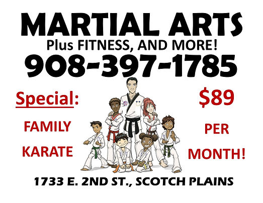 MARTIAL ARTS SIGN NEW DOJO APRIL 25 2019