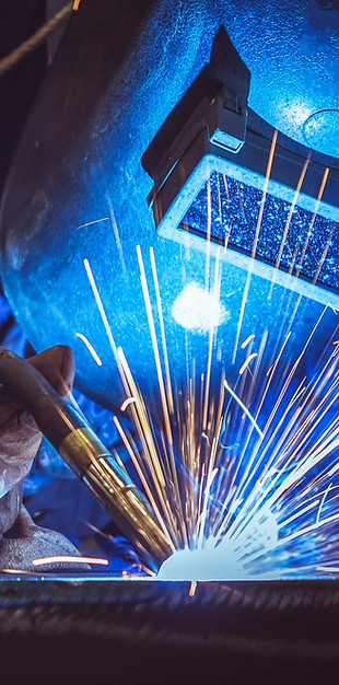 trabajos de soldadura TIG