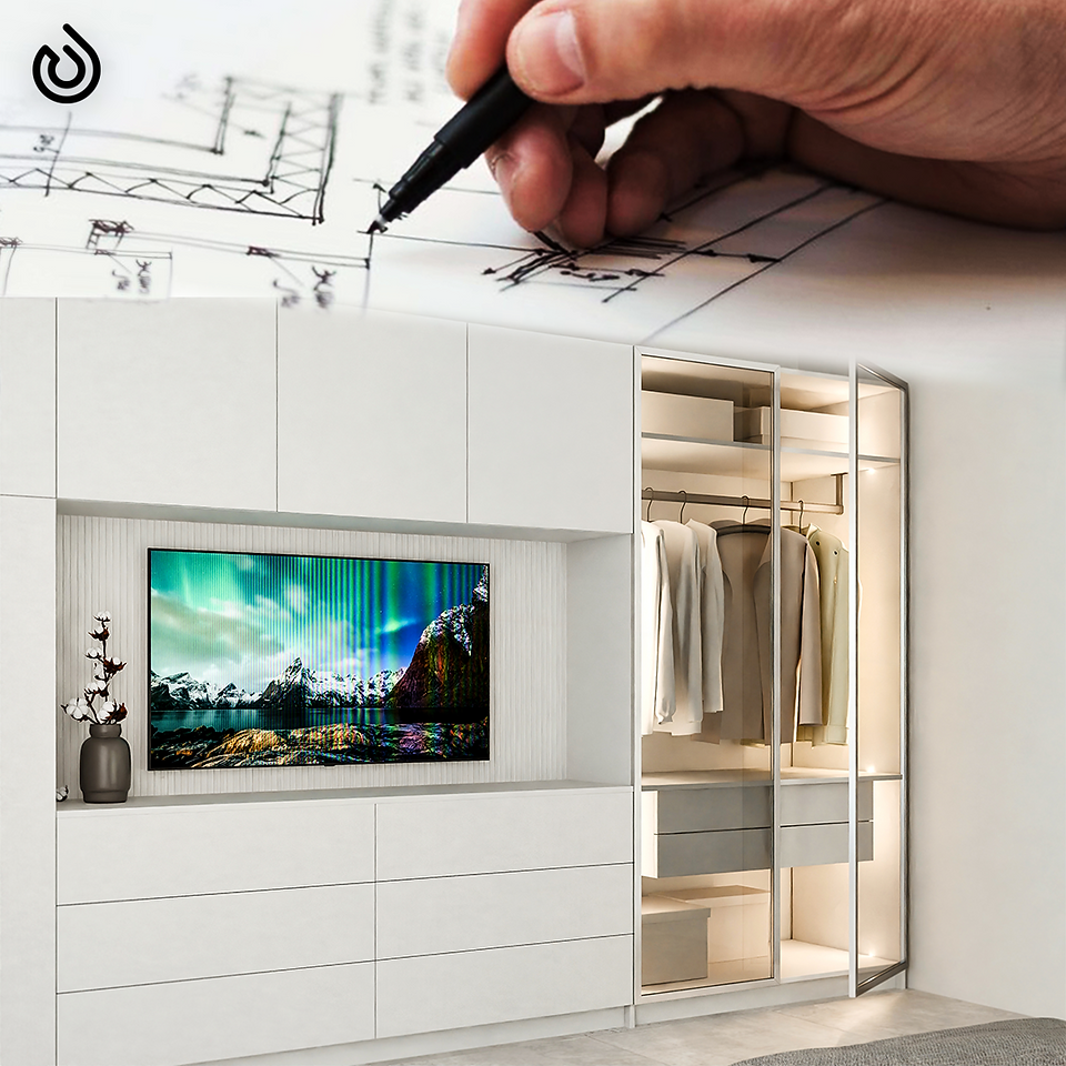 Render in 3D di un progetto