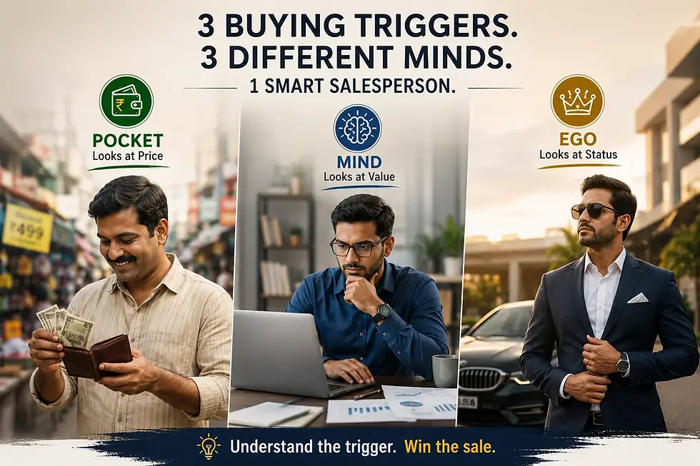 The 3 Buying Triggers Every Salesperson Must Understand.