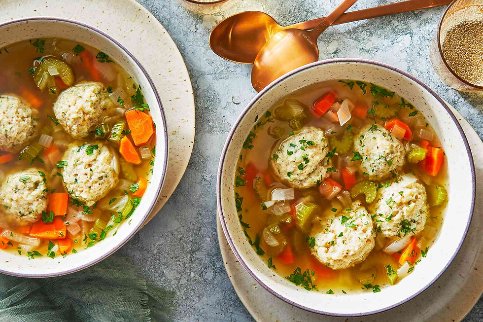 Matzah Ball Soup