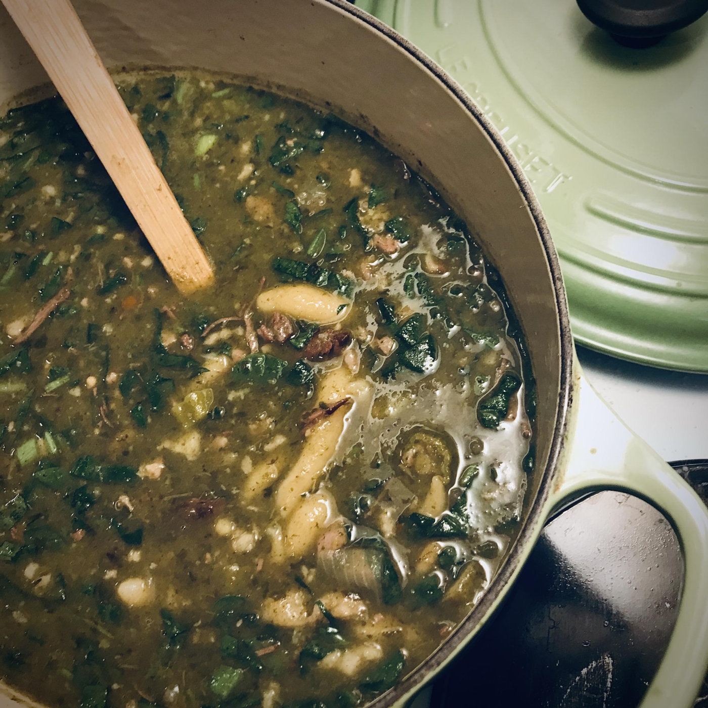 Jamacian Pepperpot soup