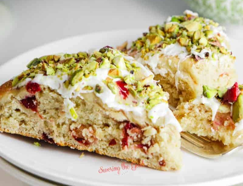 PNW: Rainier Cherry Scone