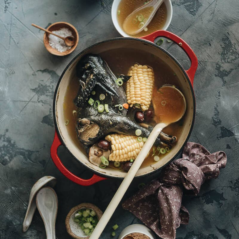 Silkie Chicken Soup