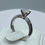 Thumbnail: ROUND CUT / 0.90ct /E / I1 / 19k WG ENGAGEMENT RING